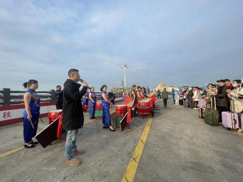 芜湖-嵊泗春季百人首发班启程，共赴山海之约