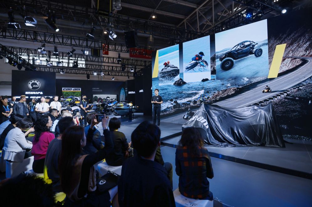 庞巴迪动力产品首次携全系产品亮相2023北京摩展