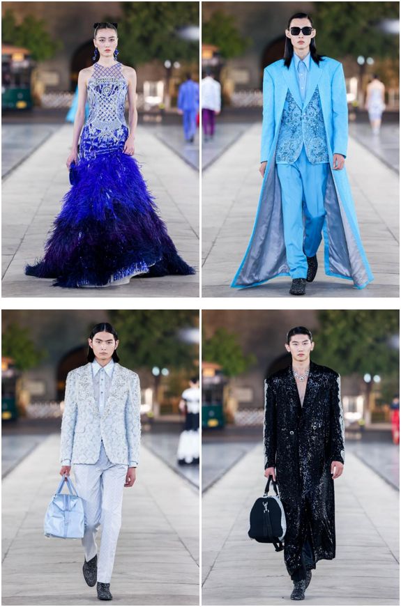 蓄势首都时尚产业的星汉灿烂  ——SS2024北京时装周开幕盛典“点亮中轴线”