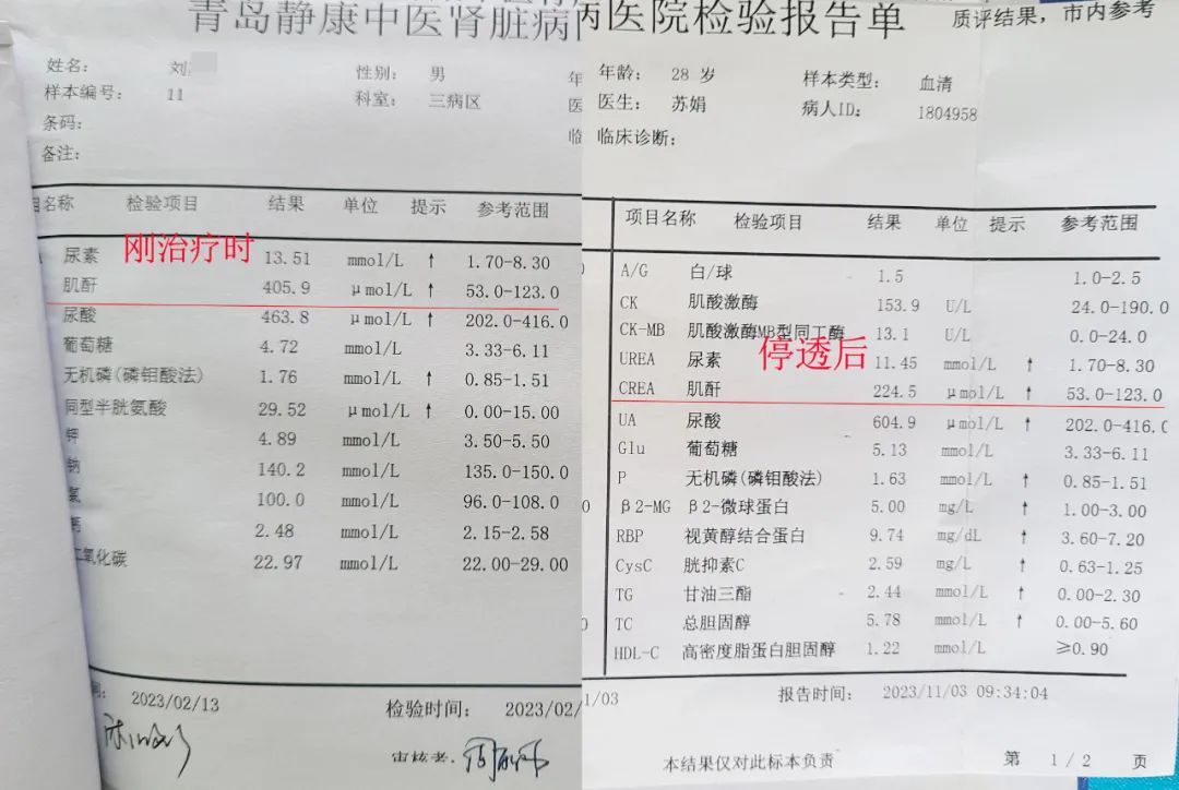 年轻不觉血压高 不过4年时间就肾衰竭透析 在青岛静康医院摆脱透析