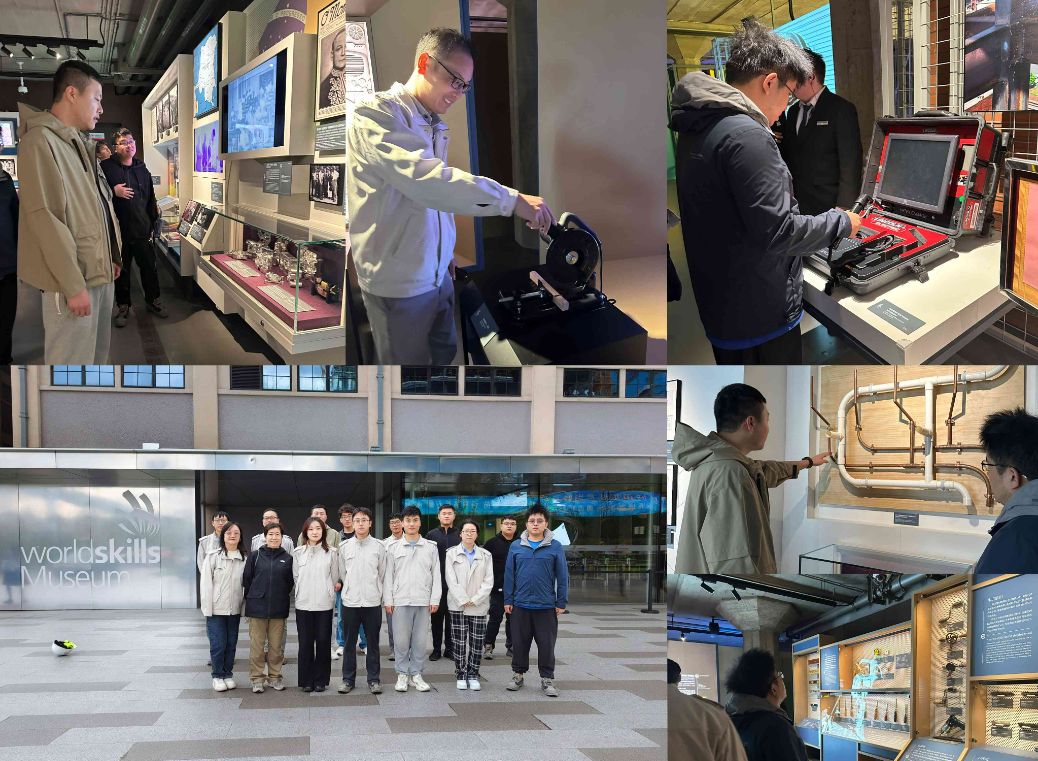 中建八局上海公司安装分公司中节能项目开展世界技能博物馆参观活动