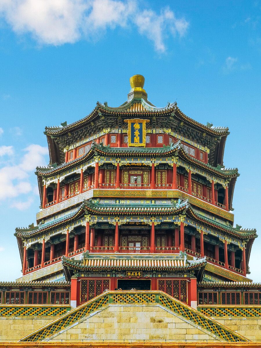产学研视点｜北京颐和园里的佛香阁的结构特点和文化内涵