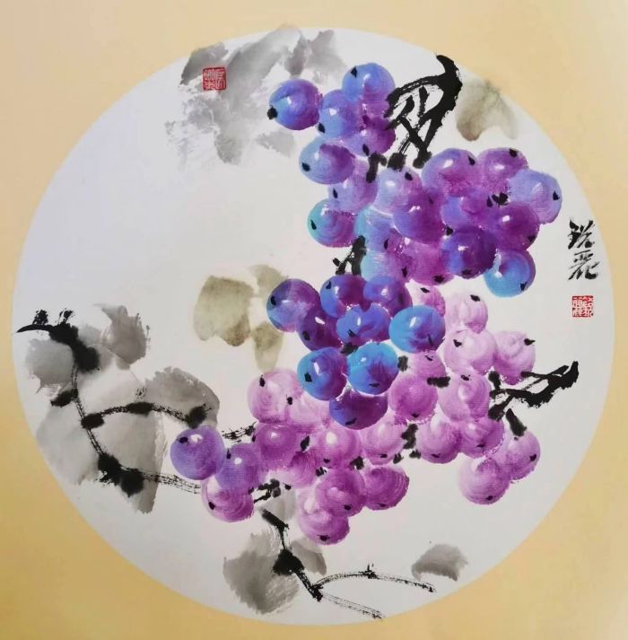 艺术中国女画家申锐丽的葡萄园